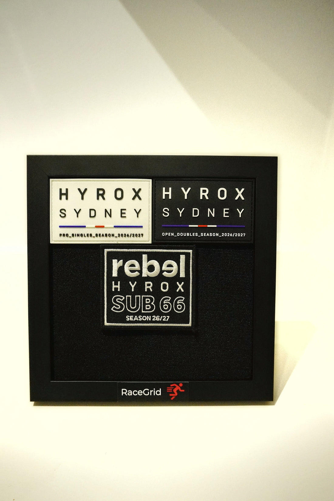 How to Display Your HYROX Patches