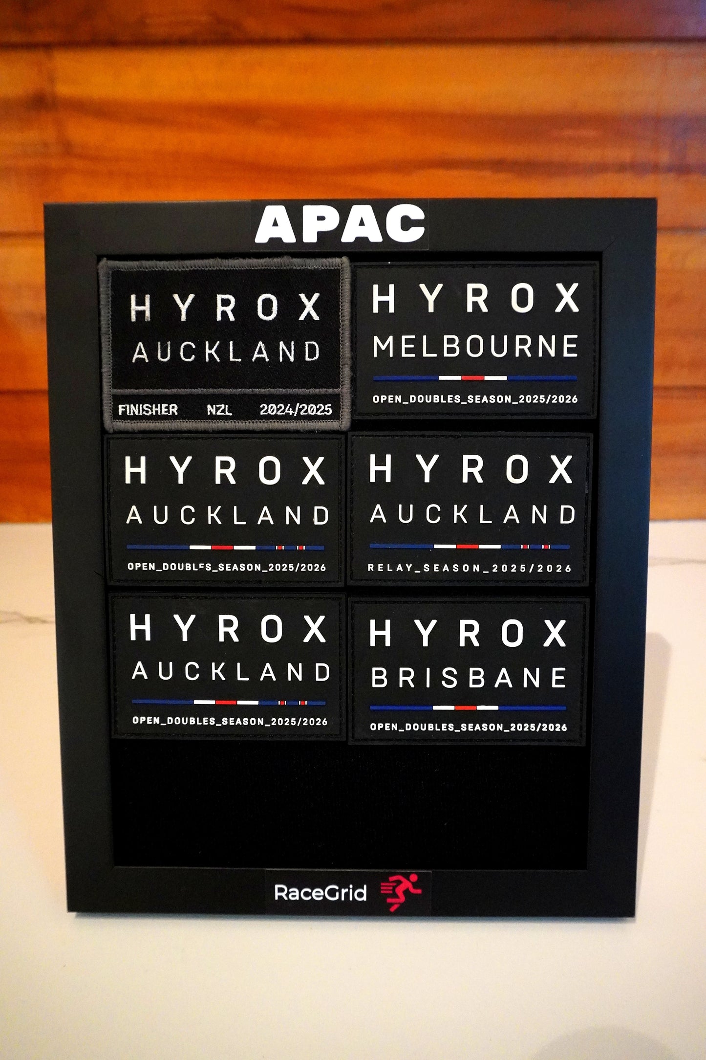 APAC 10" x 8" Frame (8 Patches)